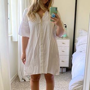 Madewell Poplin Dress